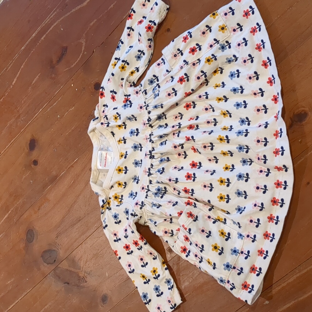 Hanna Anderson Flower dress 3-6 mo